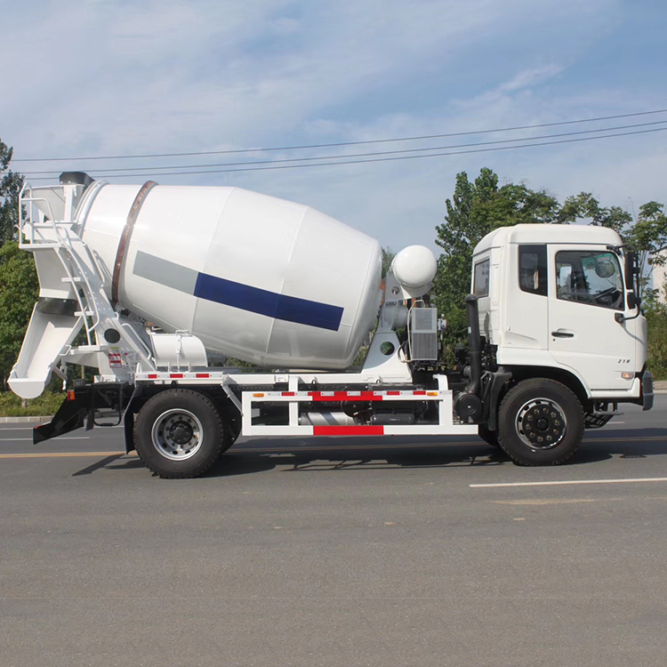 4x2 6m³ concrete mixer truck